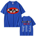 Rock Band Kmfdm Tour 97 Graphic Print  T-shirt Summer Men Women Vintage Gothic Punk Streetwear Male Casual Pure Cotton  T Shirts