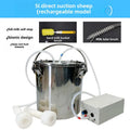 Cattle and Sheep Milking Machine, Animal Electric Pulse Milking Machine, Portable Small Milking Machine