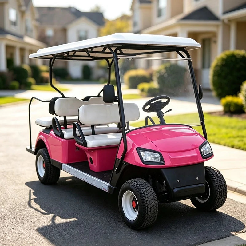 Wholesale Price Hot-Selling 4-Seater Electric Golf Cart (Off-Road Style) – Shuttle Vehicle for Hospitals and Scenic Areas