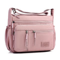 Fashion Women's Crossbody Bag Multi-Pockets High-Quality Waterproof Nylon Large Capacity Shoulder Messenger Handbag