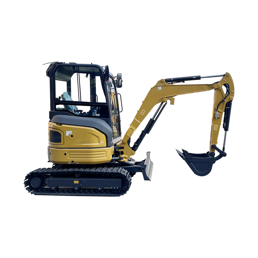 30 Small Excavators with 4-Ton EPA/CE Certification, Versatile in Engineering
