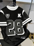 2025 Summer New Men's T-shirt breathable casual sporty digital print outdoor street men's wear