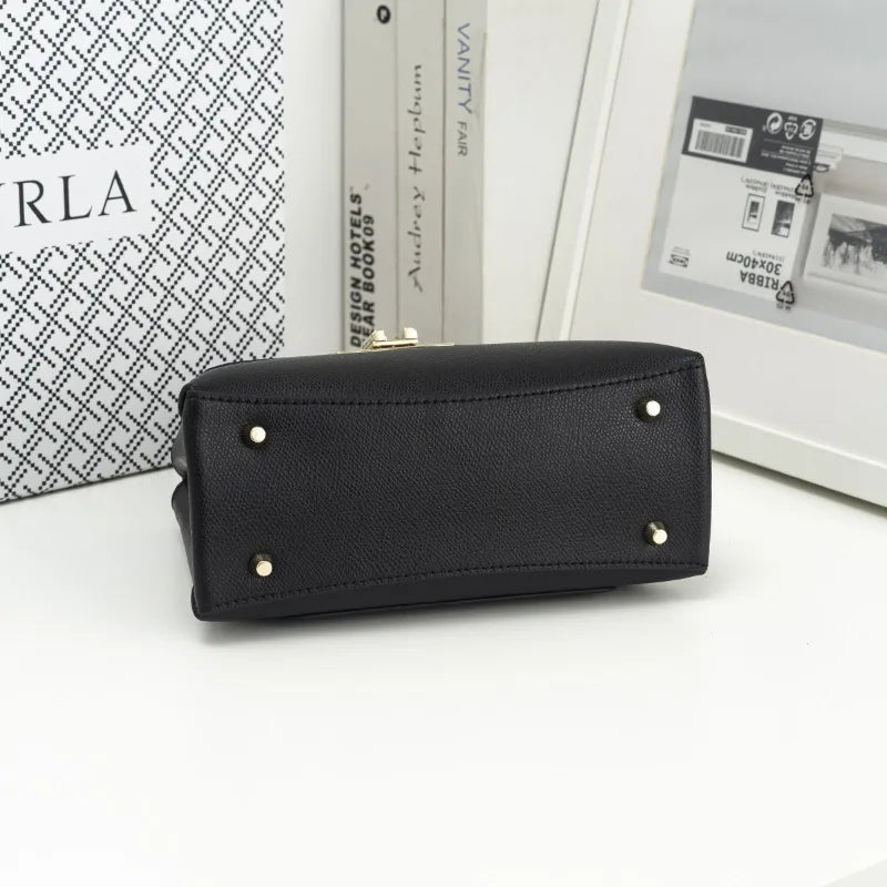New Fashion Women Mini Genuine Leather Handbag Shoulder Crossbody Bag Casual Daily Commuter Ladies Messenger Bag