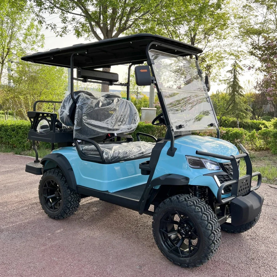 2 4 6 8 Person 48v 60v 72v Electric Lifted Street Legal Golf Carts Off Road Golf Buggy Electric Club Car for Sale