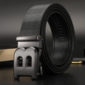 High Quality Leather Belt Men Luxury Brand Designer fashion Canvas Belts for Men Strap Male Metal Automatic Buckle Belt