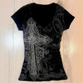 Women Top Y2k Tops 90s Vintage Clothes T Shirt for Women Kawaii Gothic Aesthetic Clothing Graphic Tees Y2k Kitty Emo Kpop Goth