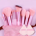 Professional Makeup Brush Set - Soft Fluffy Kabuki & Blending Brushes for Foundation, Powder, Eyeshadow | Beauty Tools Kit