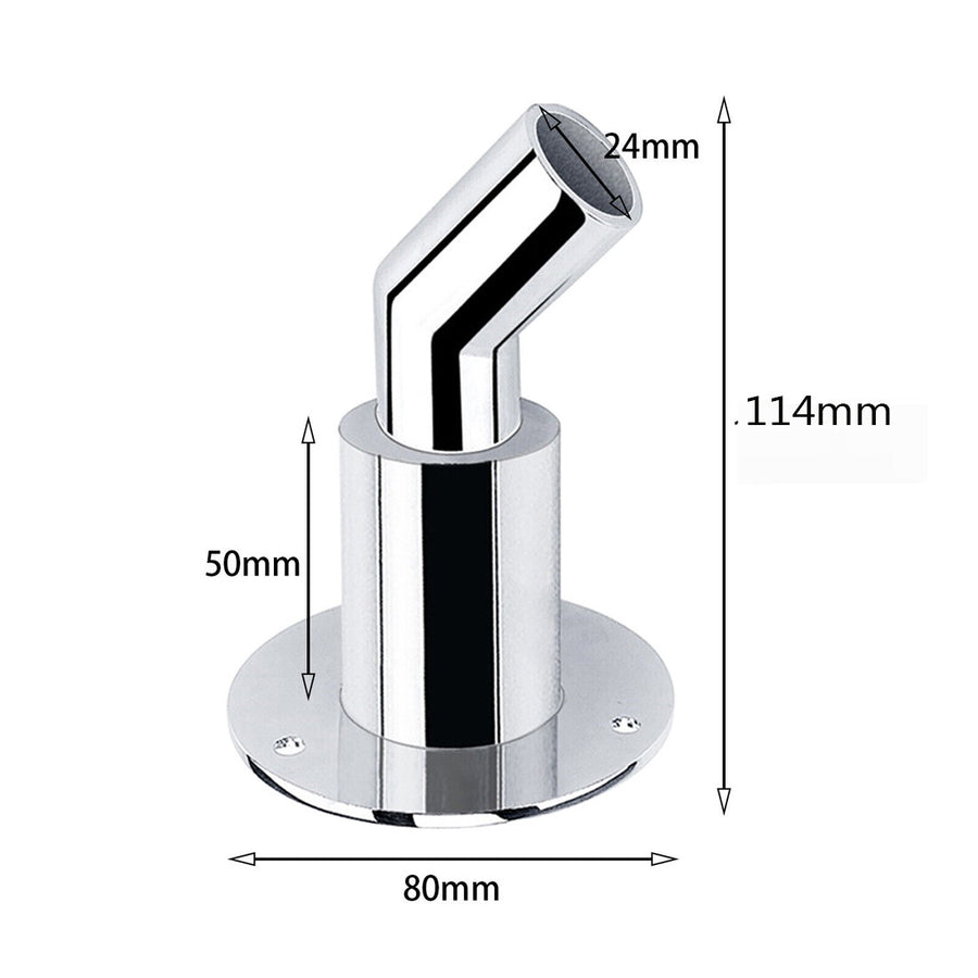 24mm Thru Hull Exhaust Skin Fitting-Tube Pipe Air-Diesel Heater For Boat Car