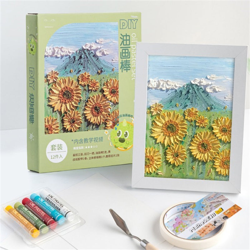 Drawing Paper Scraper Tool Set Special Picture Frame Hand Diy
