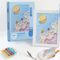 Drawing Paper Scraper Tool Set Special Picture Frame Hand Diy